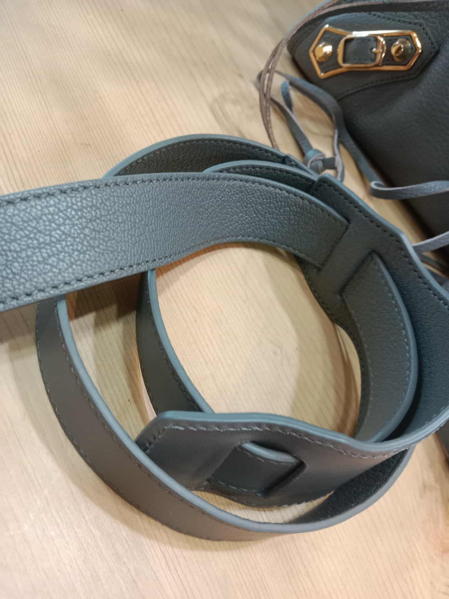 Balenciaga City Bag Gris Acier