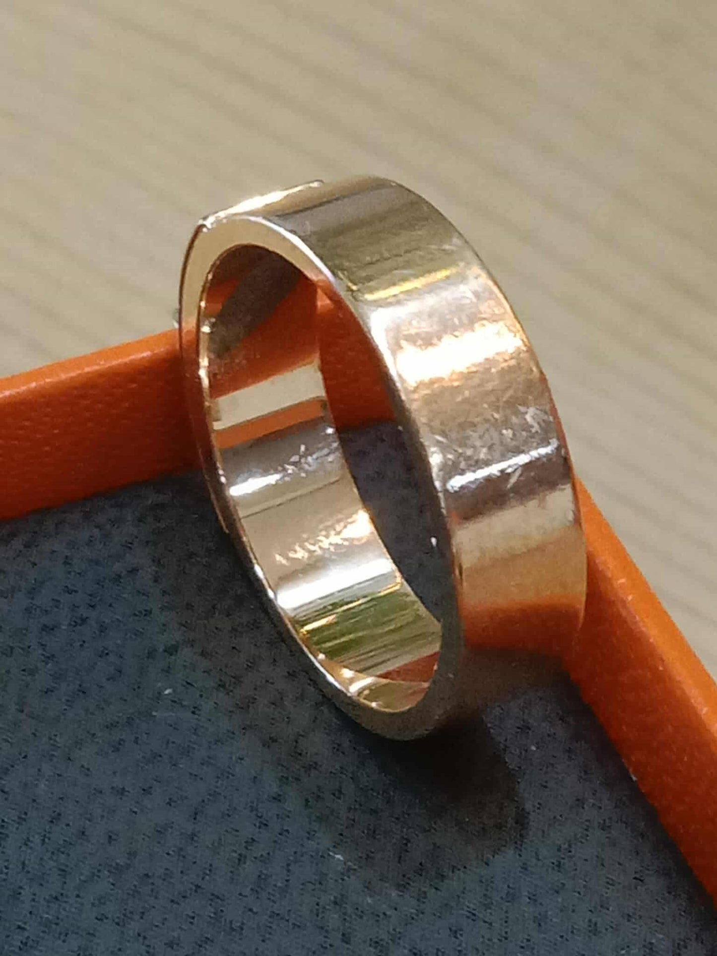 Hermes Kelly Ring in 18K Rose Gold Pave-Set Diamonds on the Clasp Motif