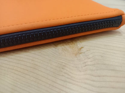 Hermes Neoprene Bain Orange Pouch