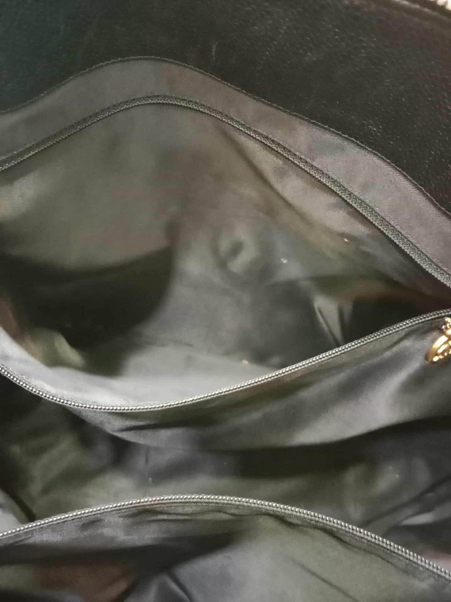 Chanel Timeless CC Shopper Tote Bag Caviar Black Series 3