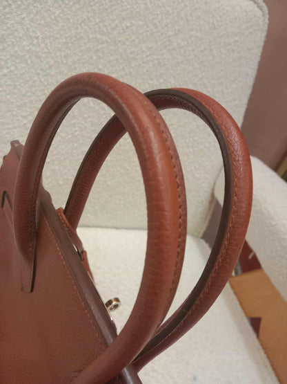 Hermes Birkin 30 Ardennes Noisette Stamp I Square 2005