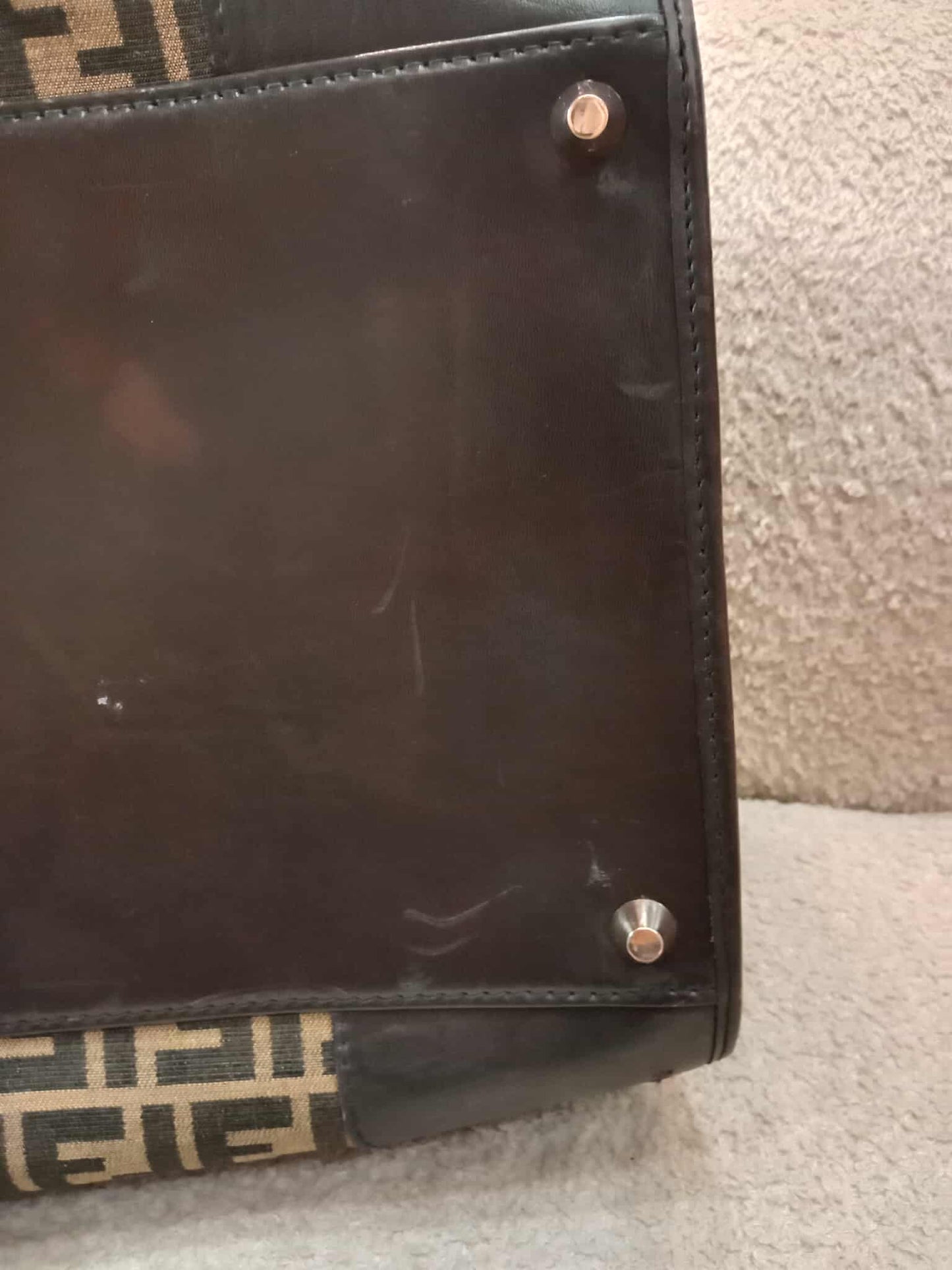 Fendi Boston Bag Brown