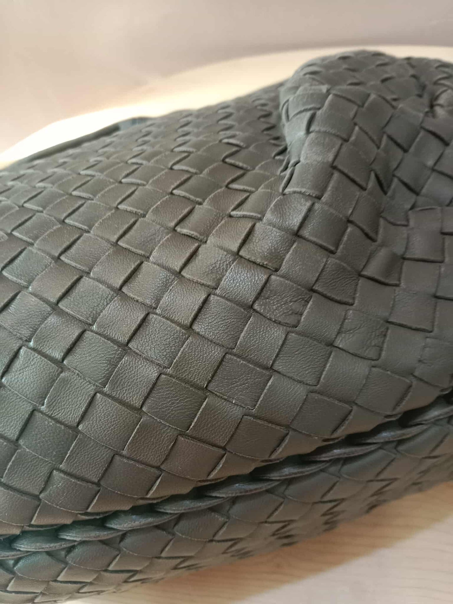 Bottega Veneta Belly Hobo Bag Gray