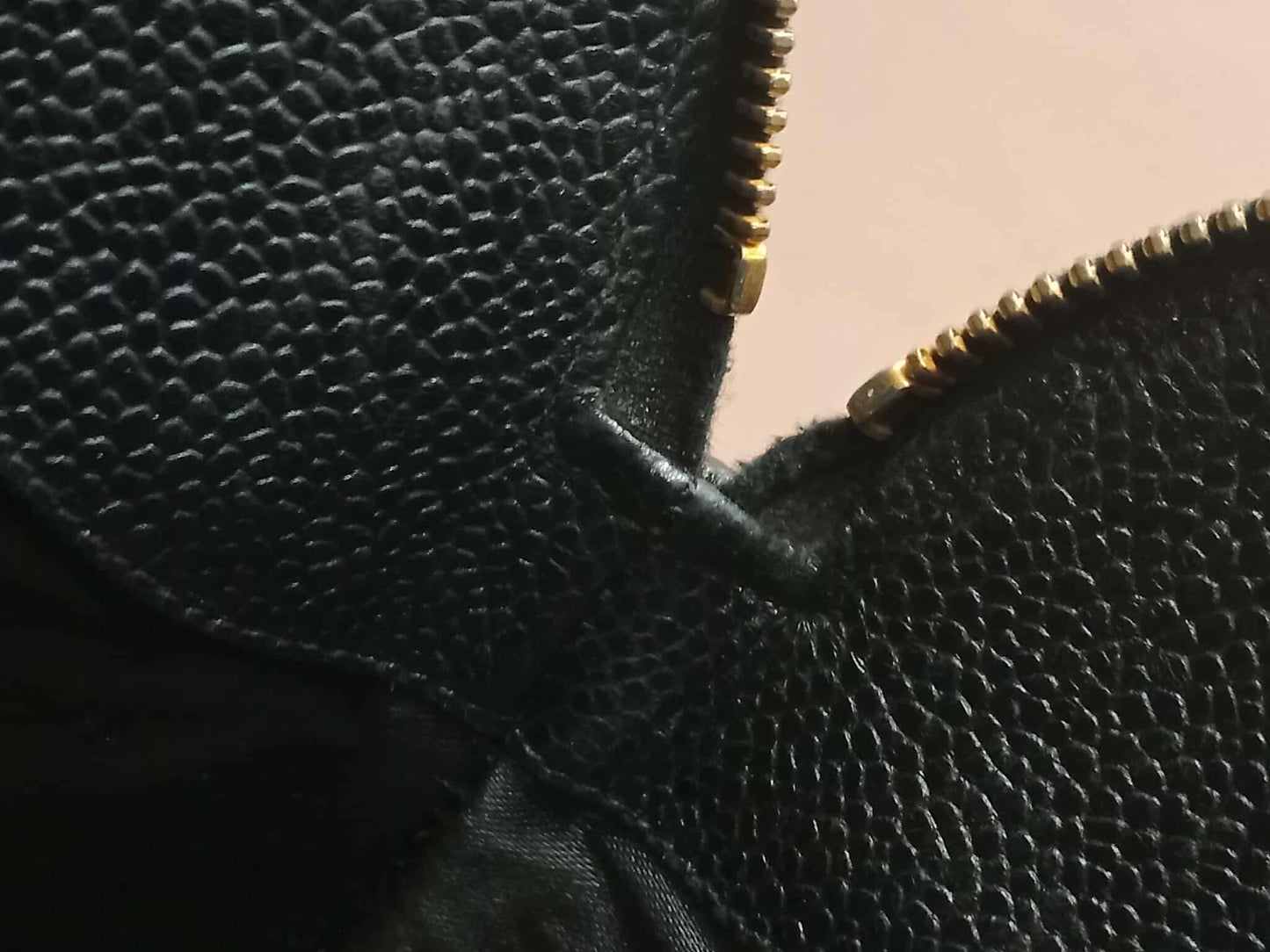 Chanel Timeless CC Shopper Tote Bag Caviar Black Series 3