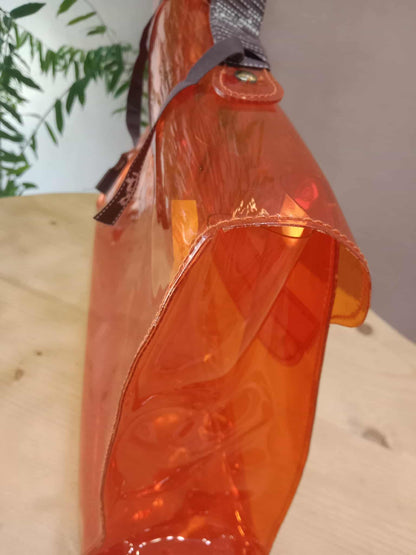 Hermes Souvenir de I'Exposition 1998 Kelly Bag Orange