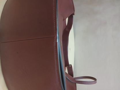 Celine Pameloto Hobo Bag Burgundy