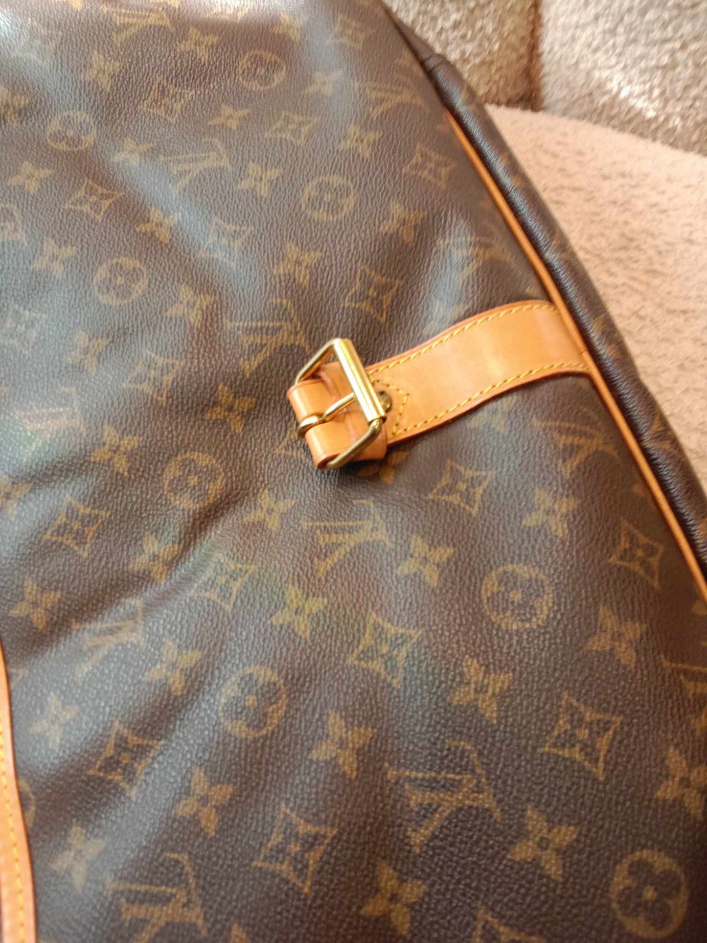 Louis Vuitton Monogram Canvas Sac Chasse 2-Way Handbag