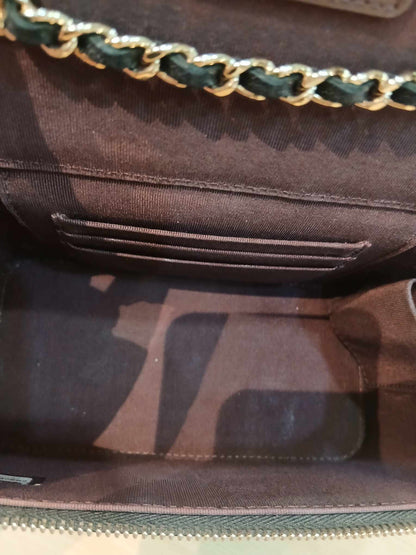 Chanel Vanity Case Black Lambskin Series 31
