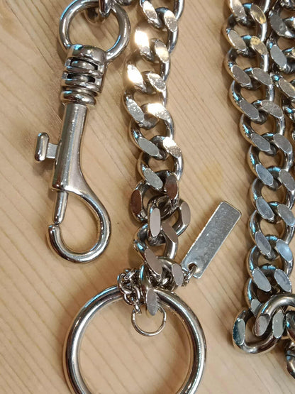 Dolce & Gabbana Silver Chain Belt