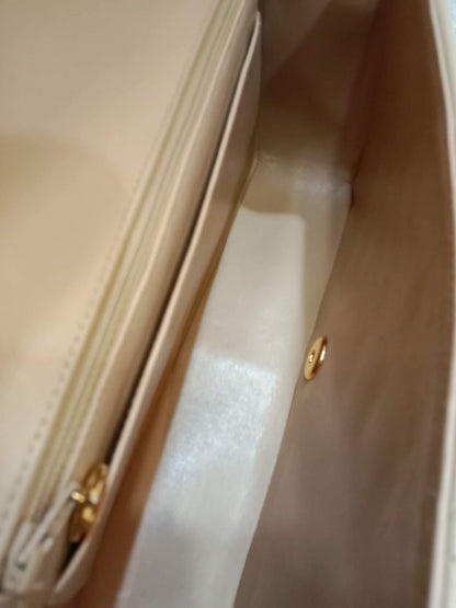 Chanel Diana Beige Lambskin Series 2