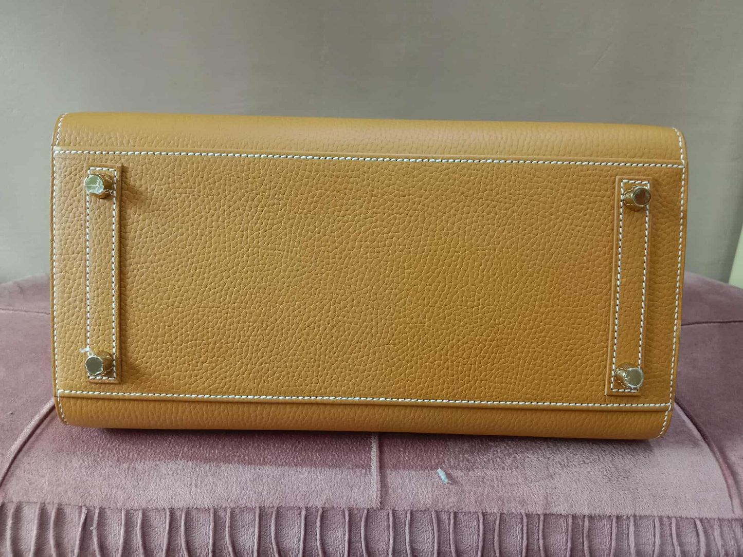 Hermes Birkin 30 Sellier Vache Naturelle Sable Grainee Stamp K 2025