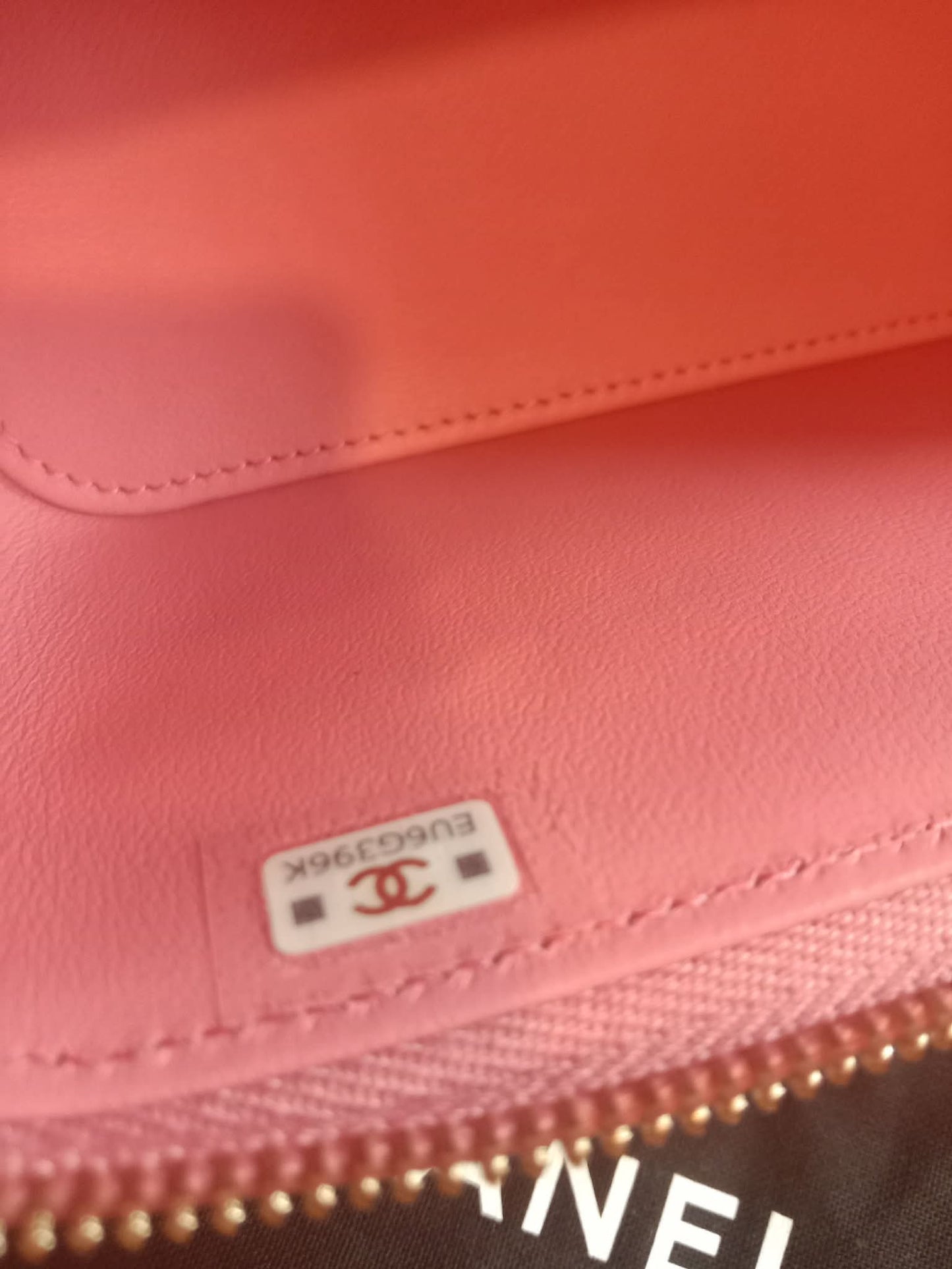 Chanel Vanity Tophandle Lambskin Pink Microchipped