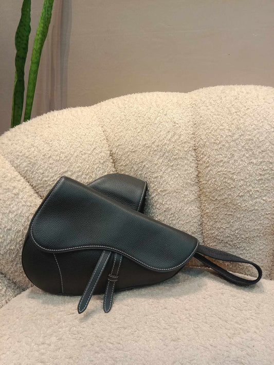 Dior Men's Saddle Bag Black