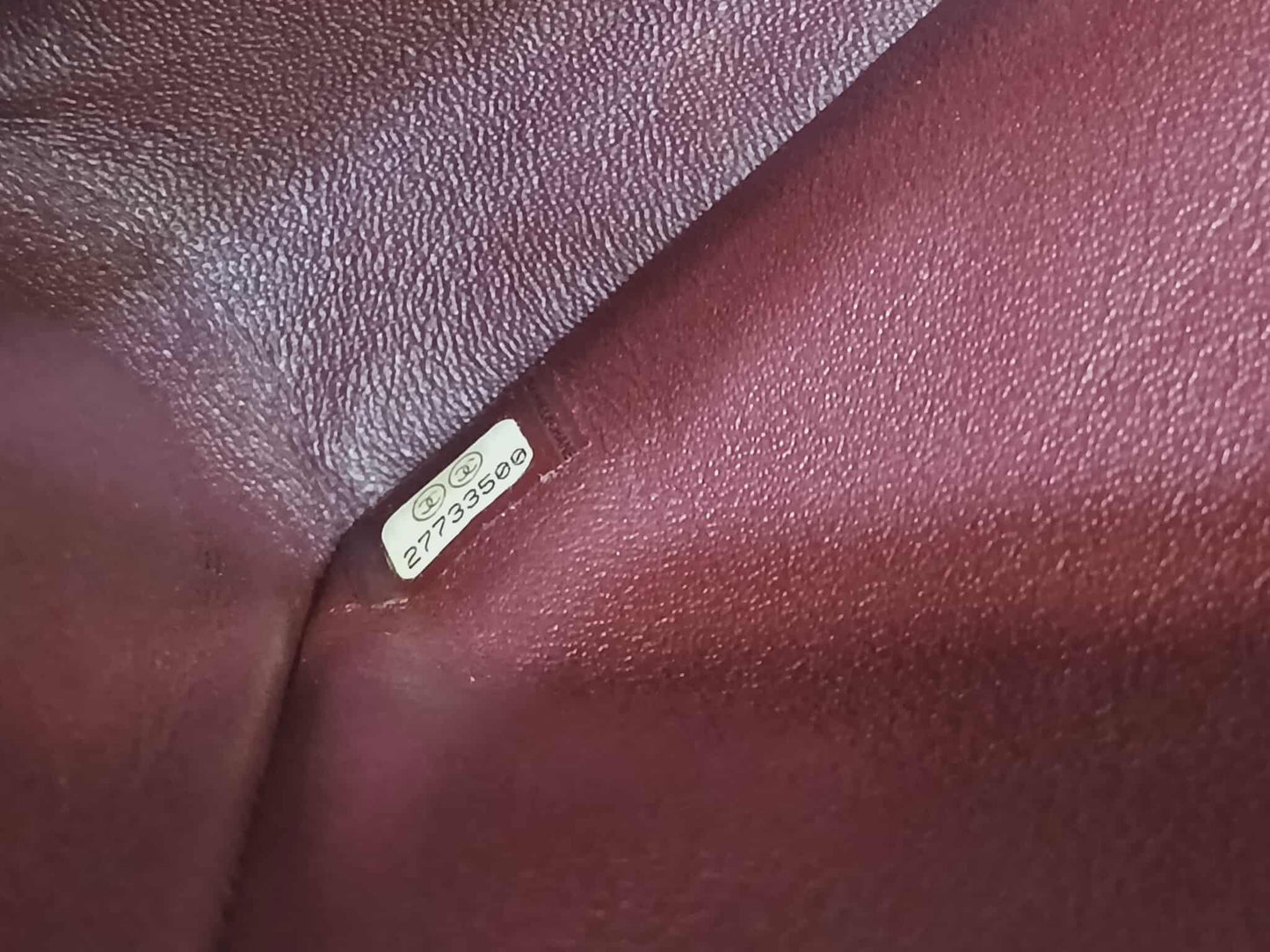 Chanel Medium Double Flap Black Caviar Series 27