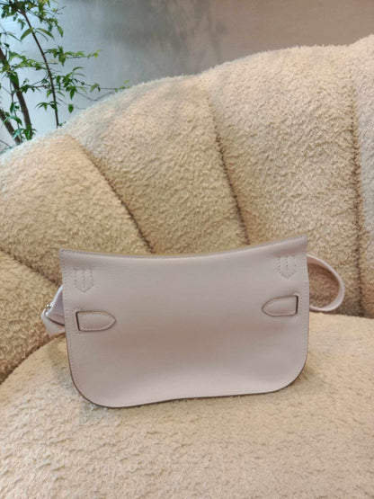 Hermes Mini Jypserie Mauve Pale Clemence Stamp B 2023