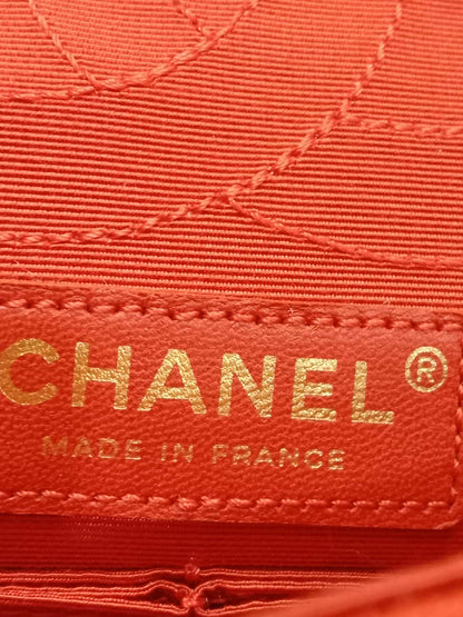 Chanel 2.55 Reissue Double Flap in Coral Jersey Fabric Series 11