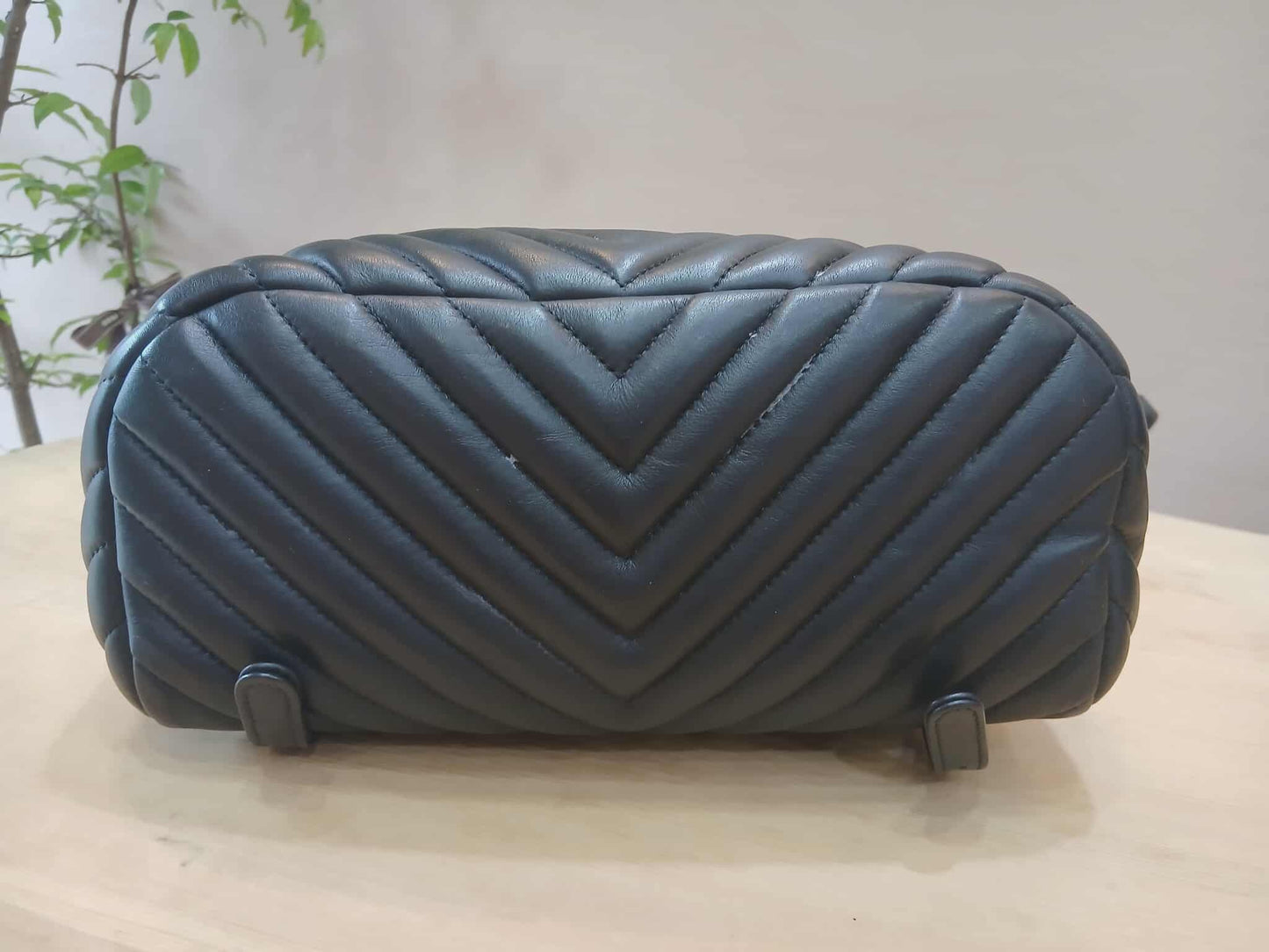 Chane Urban Spirit Backpack Chevron Lambskin Black Series 22