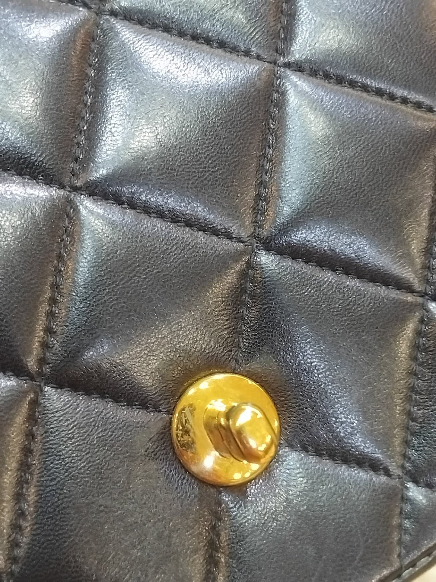 Chanel Diana Flap Bag Lambskin Black Series 3