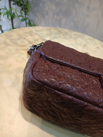 Chanel Rock in Moscow Classic Flap Burgundy Series 12