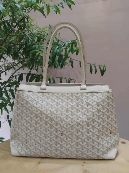 Goyard Bellechasse Biaude White PM