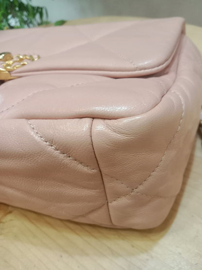 Chanel 19 Lambskin Light Pink Small Series 29