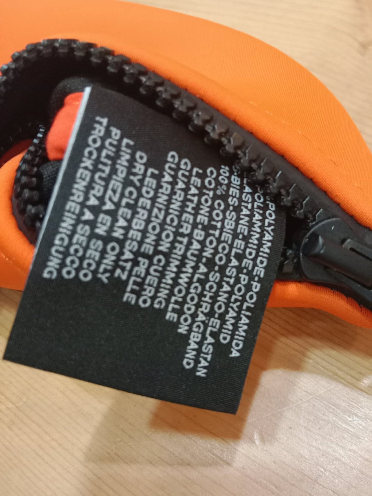 Hermes Neoprene Bain Orange Pouch