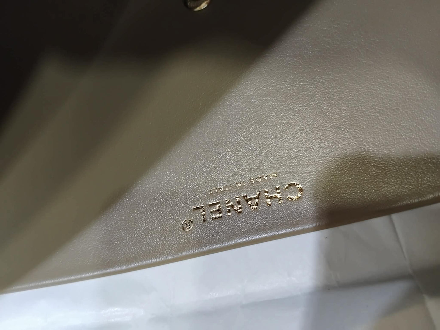 Chanel XXL Flap in Dark Beige Suede Microchipped