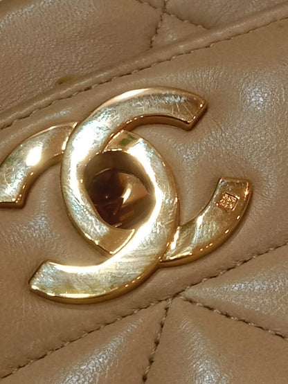 Chanel Diana Beige Lambskin Series 2
