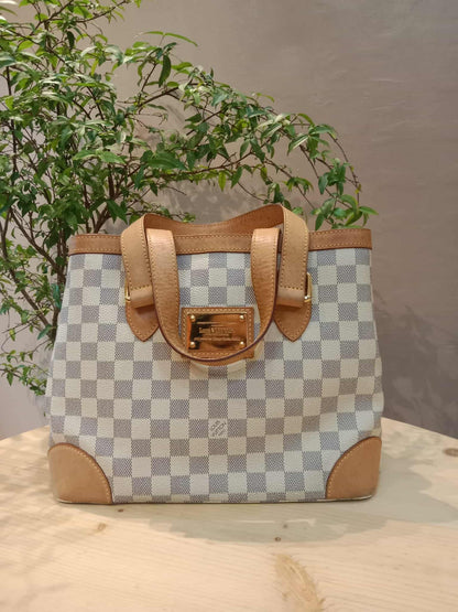 Louis Vuitton Hampstead Damier Azur PM