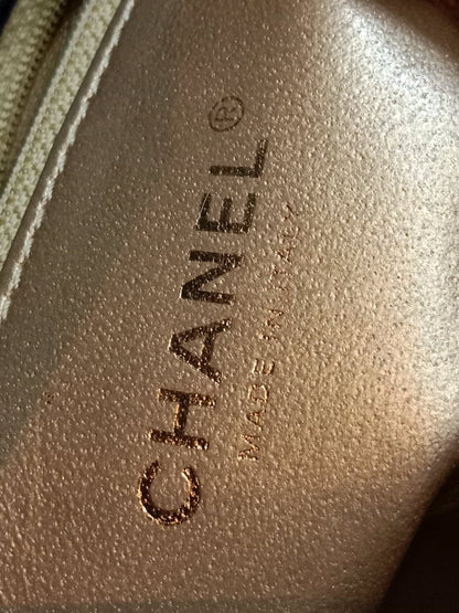 Chanel CC Crossing Leather Chain Shoulder Bag Lambskin Series 23