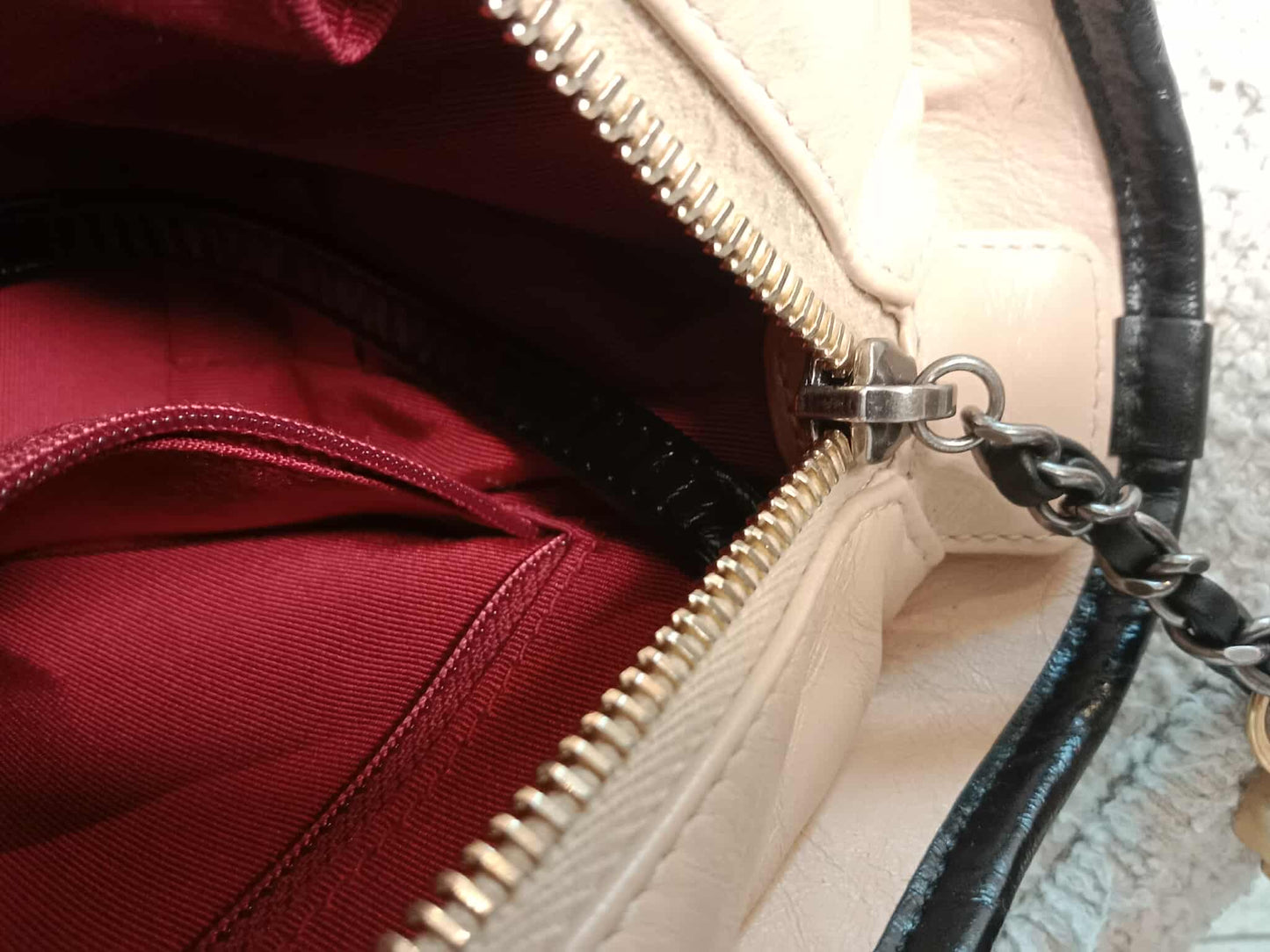 Chanel Gabrielle Bicolor Peach/Black Series 27