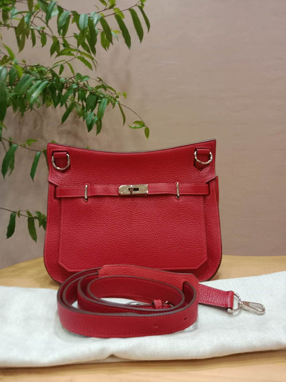 Hermes Jypserie 28 Rouge Casaque Clemence Stamp B 2023