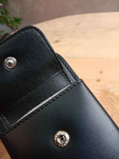 Fendi Belt Two Pouch Black
