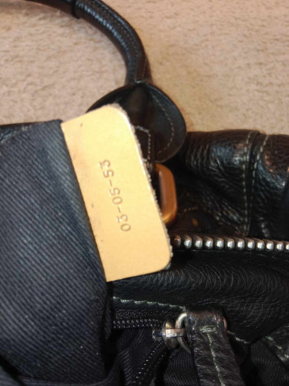 Chloe Paddington Leather Handbag Black