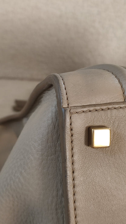 Celine Drummed Phantom Taupe Bag