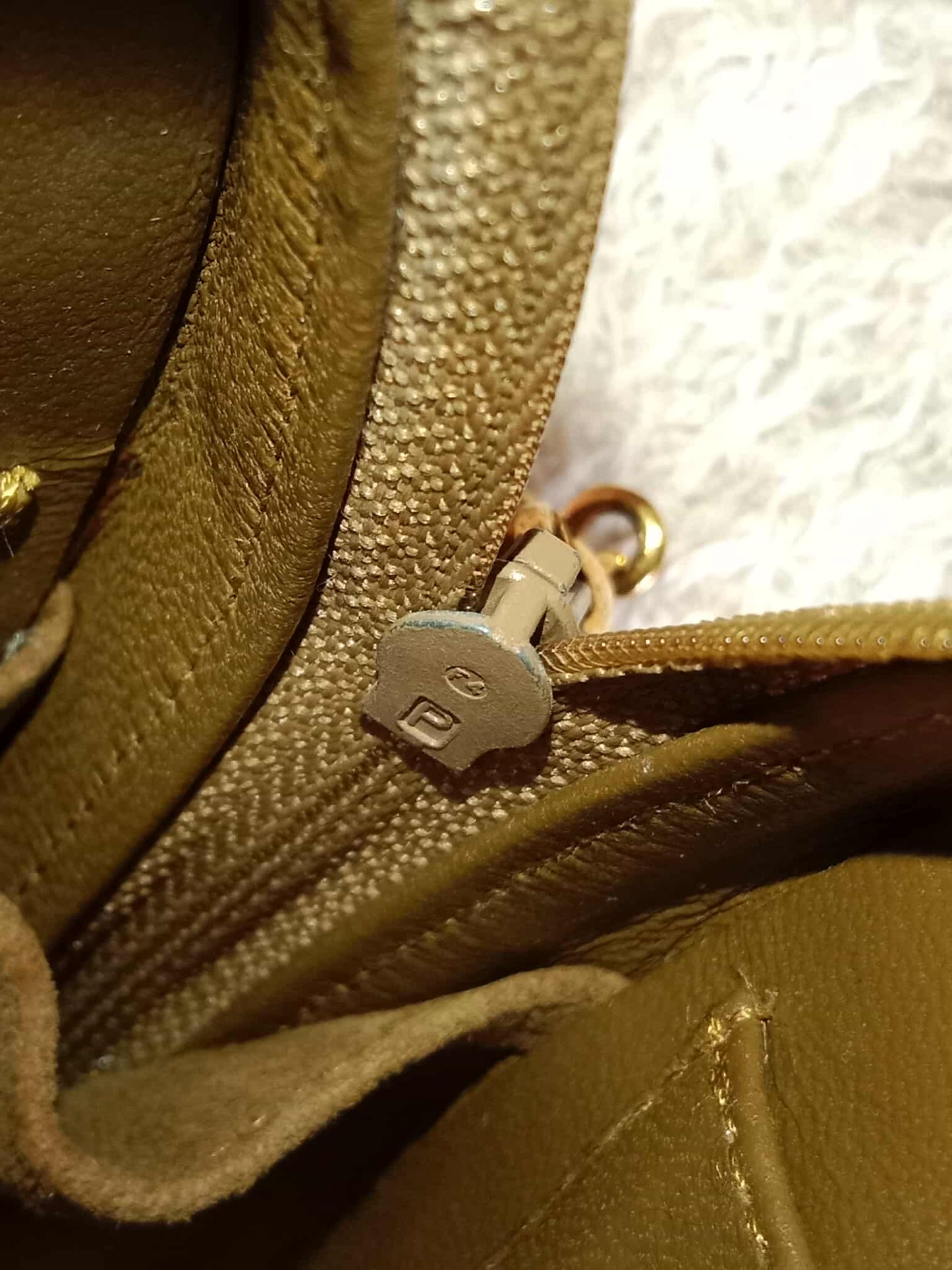 Chanel Vintage Suede Moon Bag Series 1