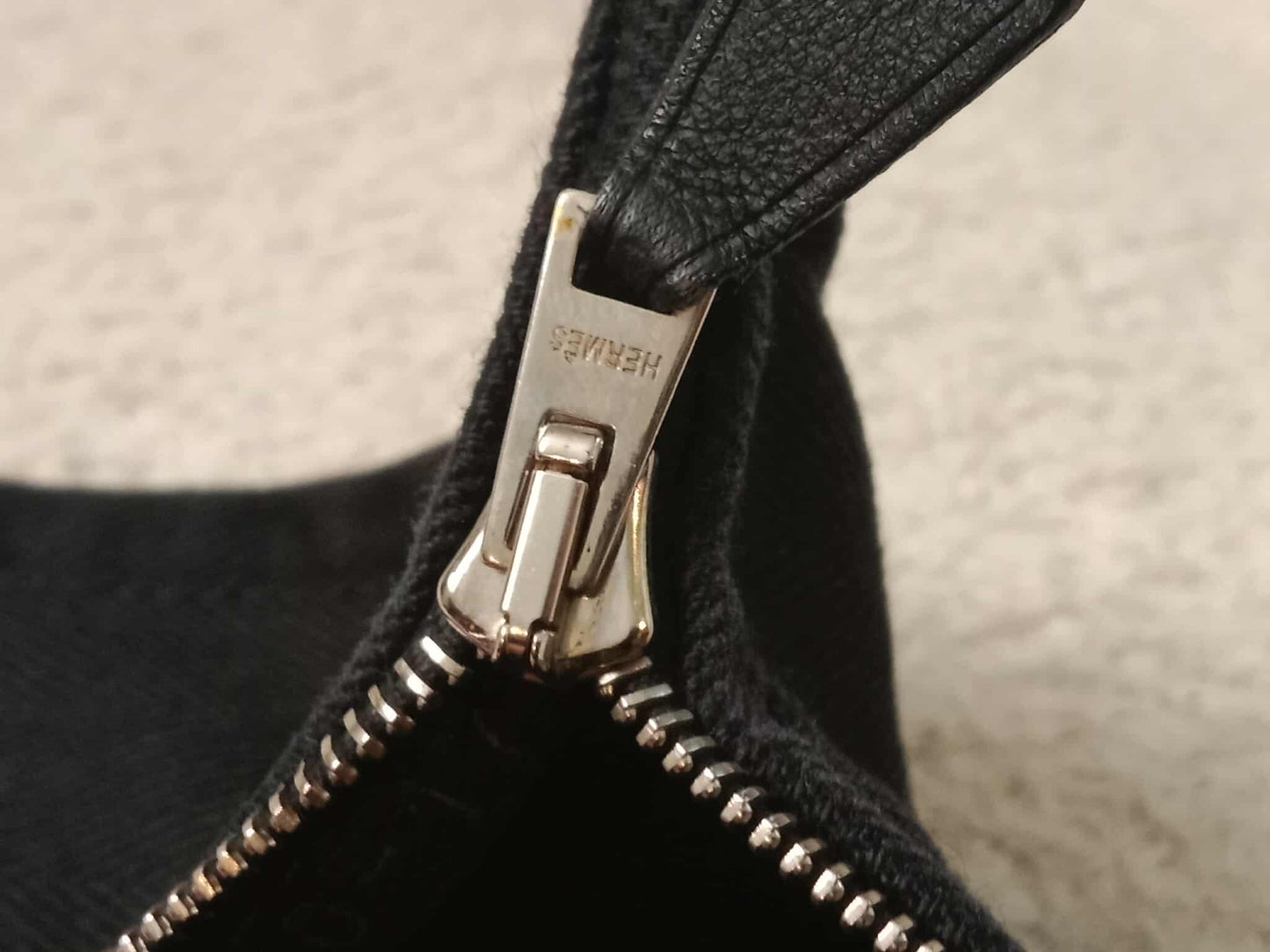 Hermes Black Pouch