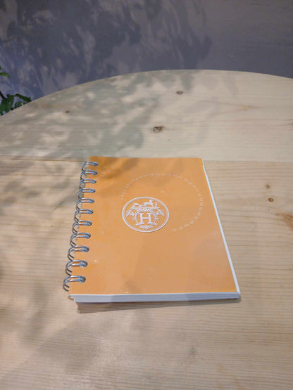 Hermes Notebook Orange