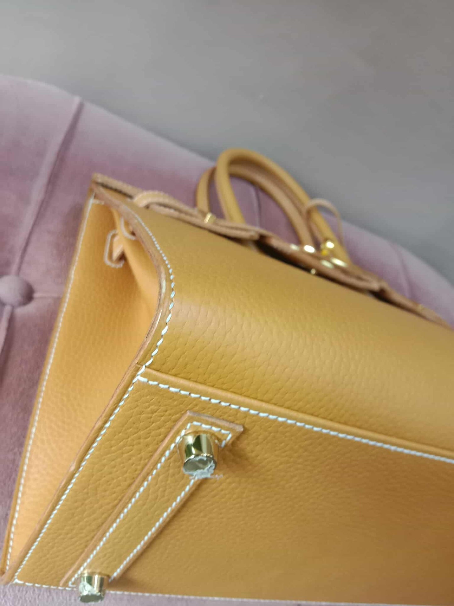 Hermes Birkin 30 Sellier Vache Naturelle Sable Grainee Stamp K 2025