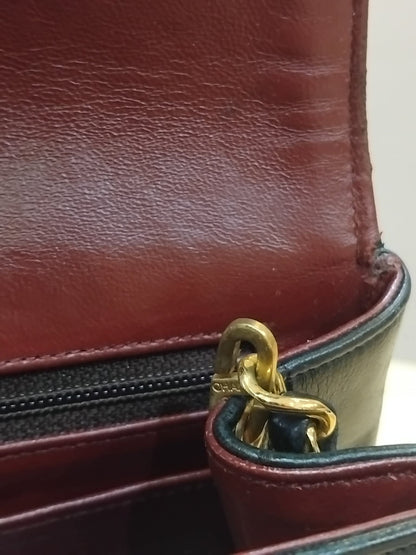 Chanel Circle Lock Flap Vintage CC Lambskin Black Series 1