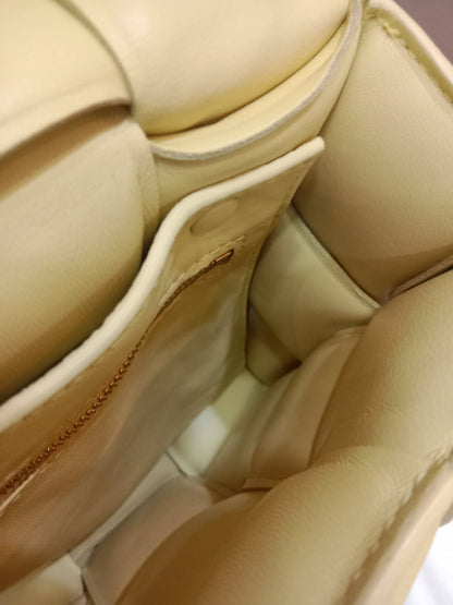 Bottega Veneta Chain Cassette Shoulder Bag Yellow