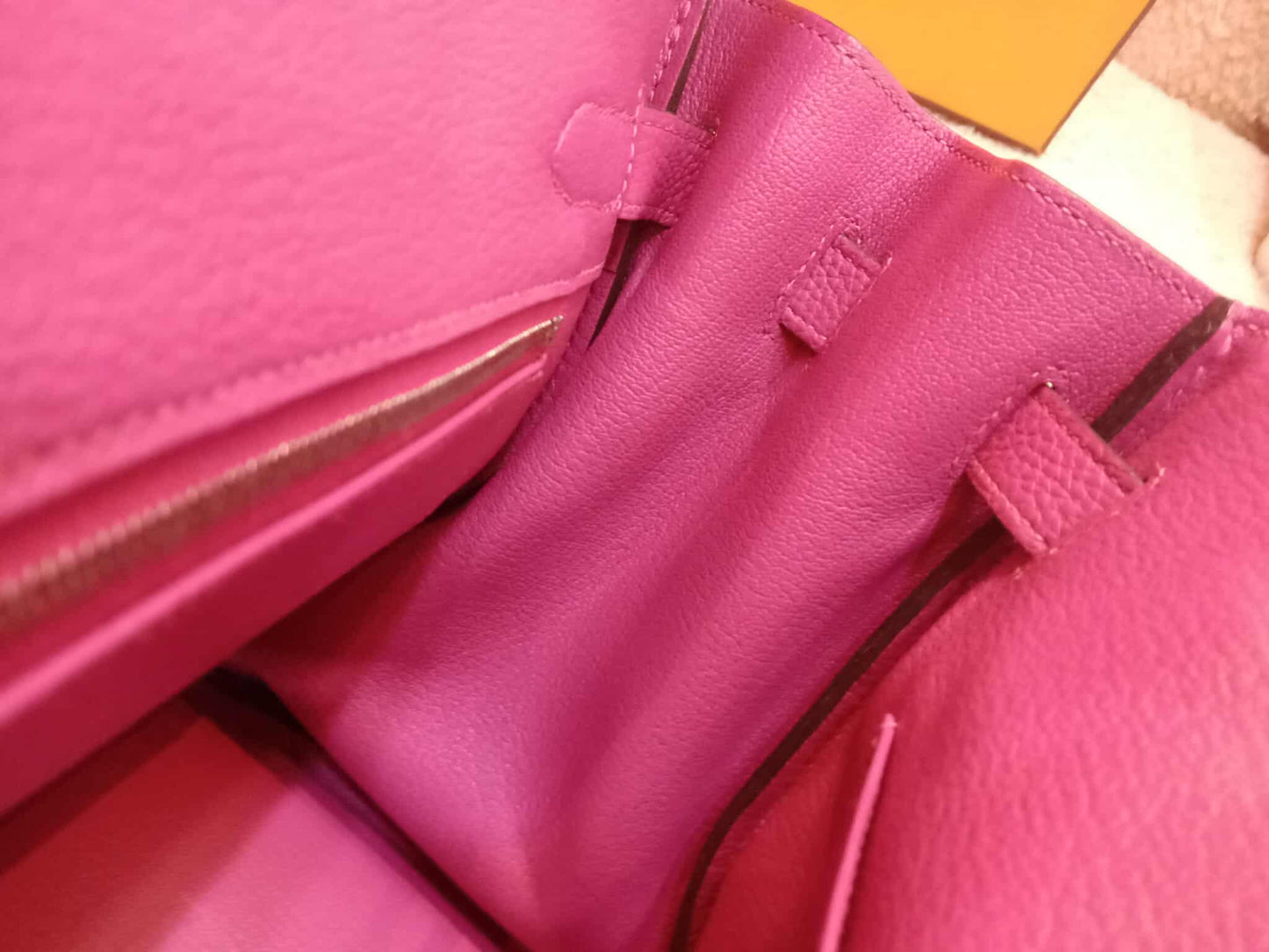 Hermes Birkin 30 Pink Fanta Togo Stamp A 2017