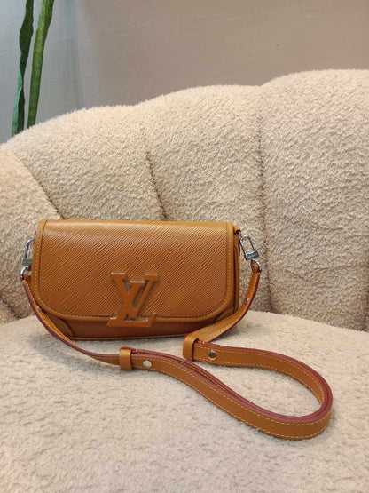 Louis Vuitton Buci Brown Handbag