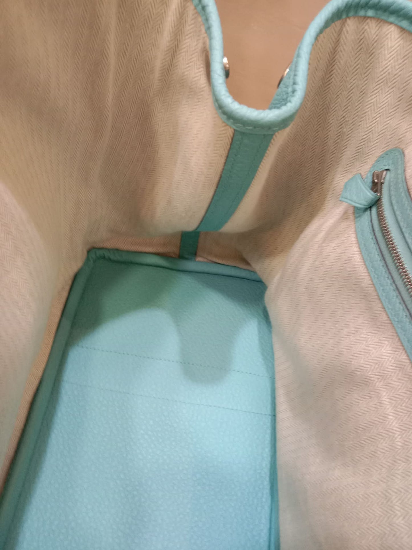 Hermes GPT 36 Bleu Atoll Clemence Stamp T 2015