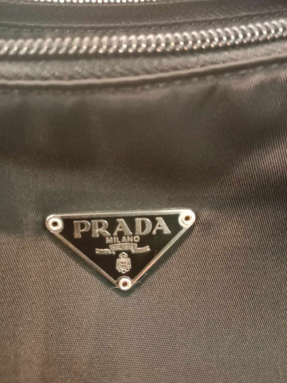 Prada Tessuto Mini Nylon Bag Black