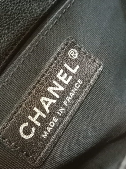 Chanel Le Boy Bag Black Caviar Small Series 23