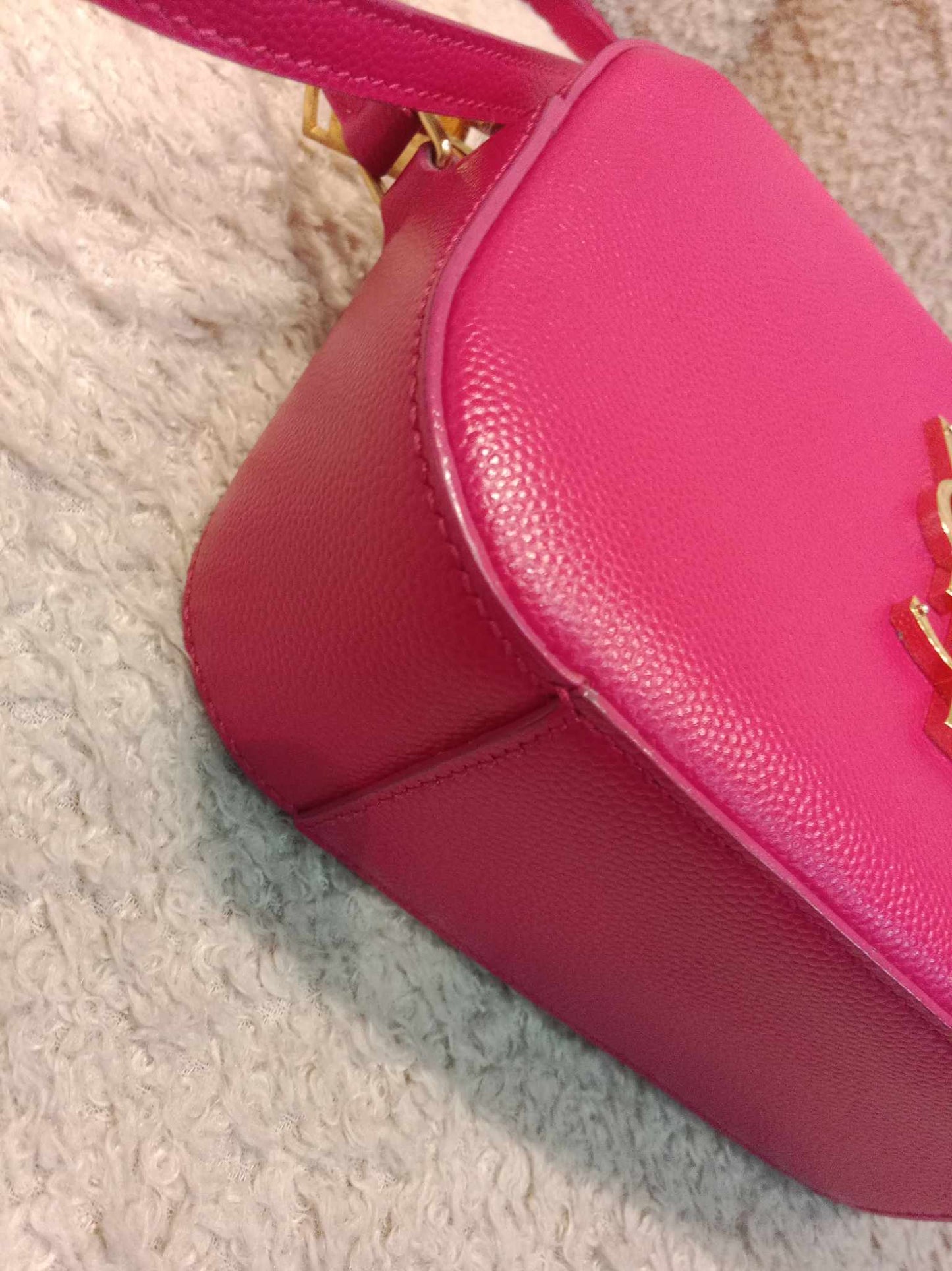 YSL Classic Monogram Camera Bag Pink