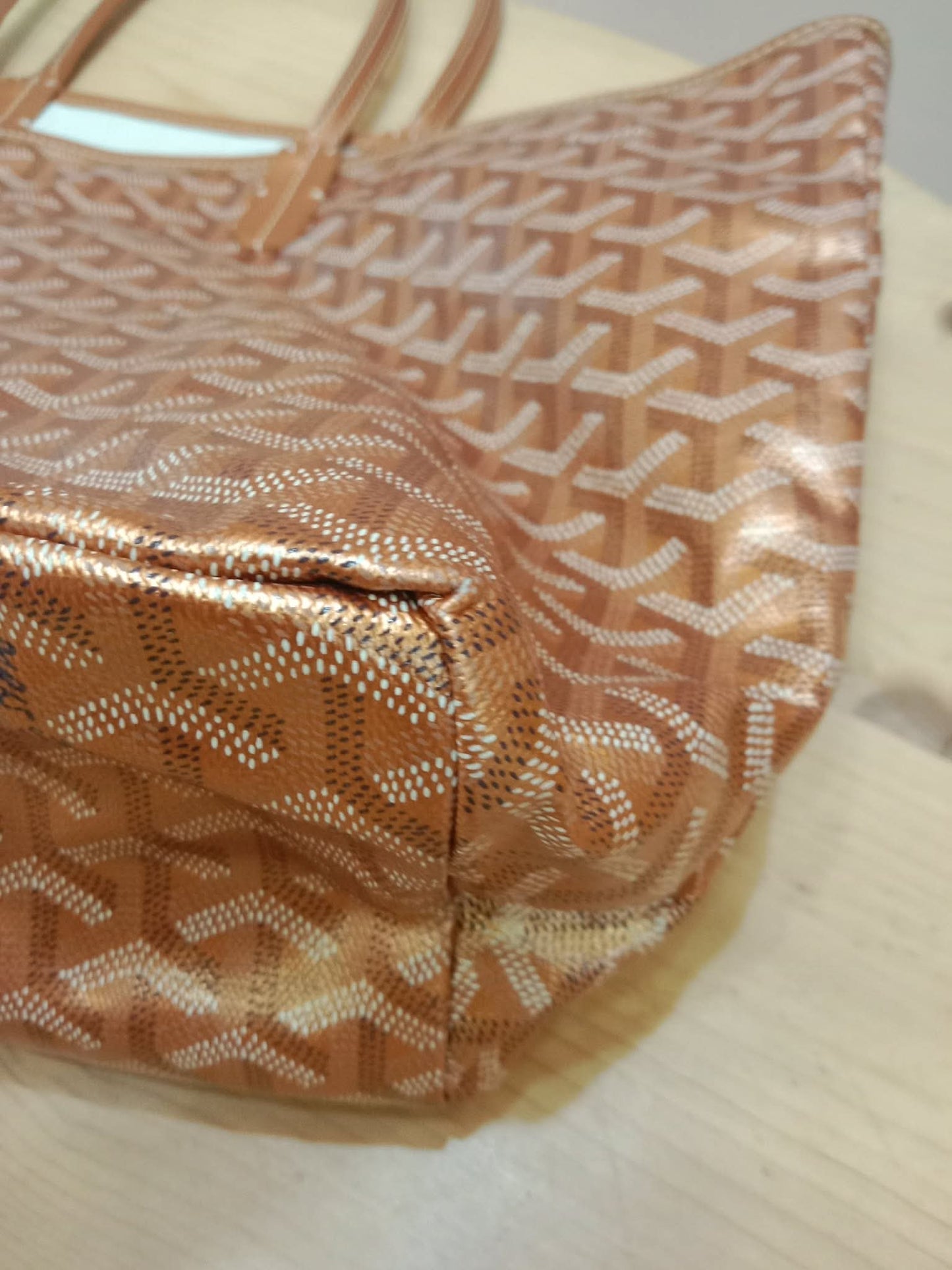 Goyard Saint Louis Limited Edition Rose Gold Tote Bag PM
