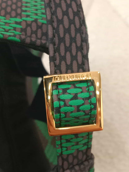Louis Vuitton Damier Pop Cap in Green Canvas