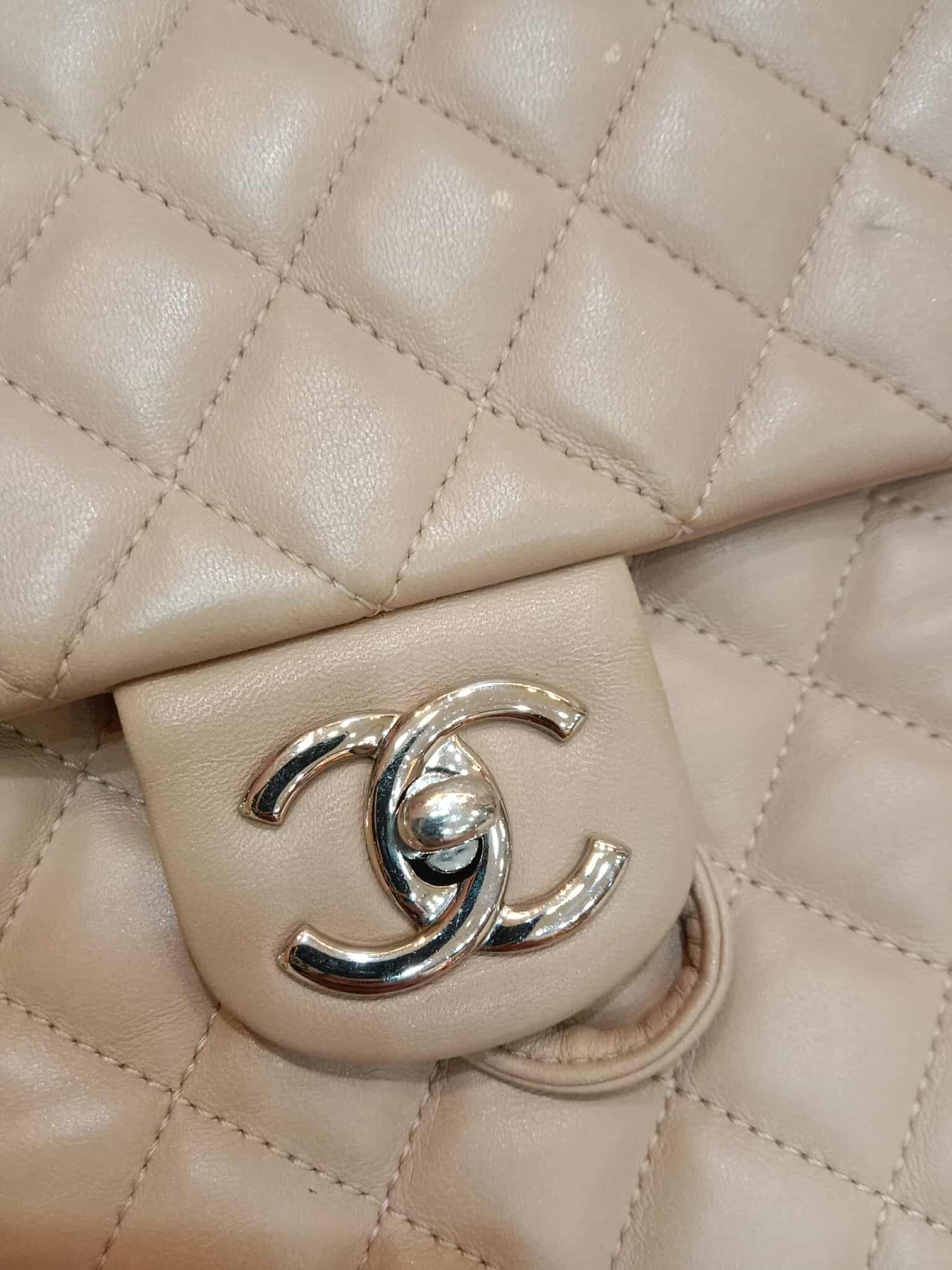 Chanel Urban Spirit Backpack Beige Series 22